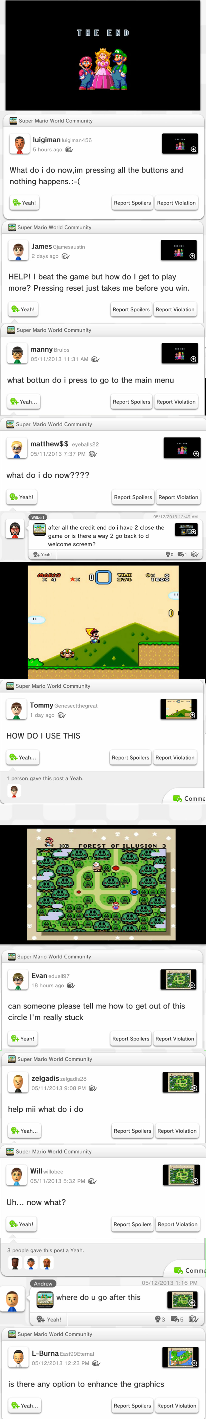 Illustration for article titled Today's Gamers Are Having A Little Trouble With Super Mario World, Too